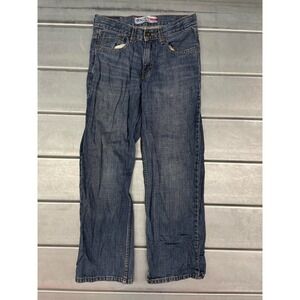 DENIZEN Levis 299 Jeans Womens 14 27X27 Blue Medium Wash Denim‎ Loose Fit